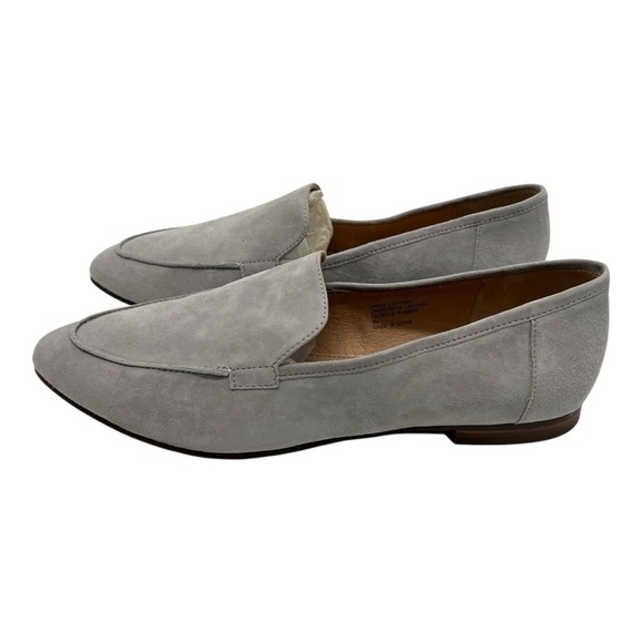 J.Jill Pearl Gray Suede Slip On Preppy Business Casual Loafer Flats Women’s 8 - Picture 2 of 16